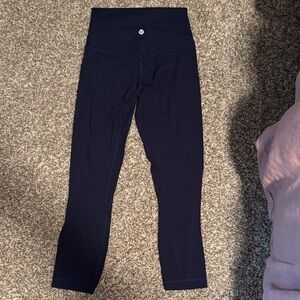 Lululemon Navy High-Waisted Leggings
